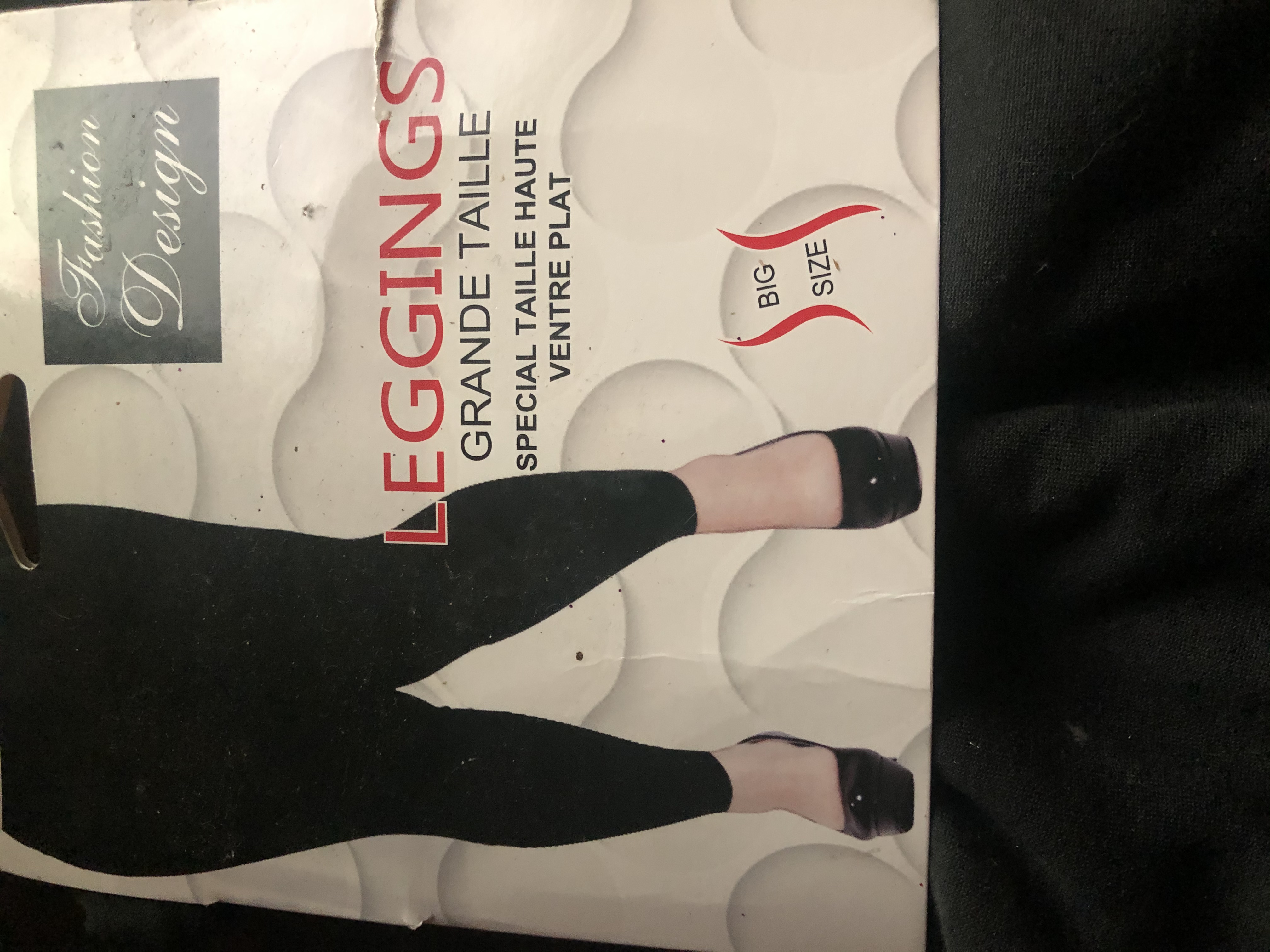 Warme thermal legging met molletone vanbinnen en hoge taille met versteviging