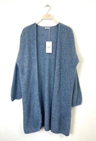 Vest midi fijn tricot