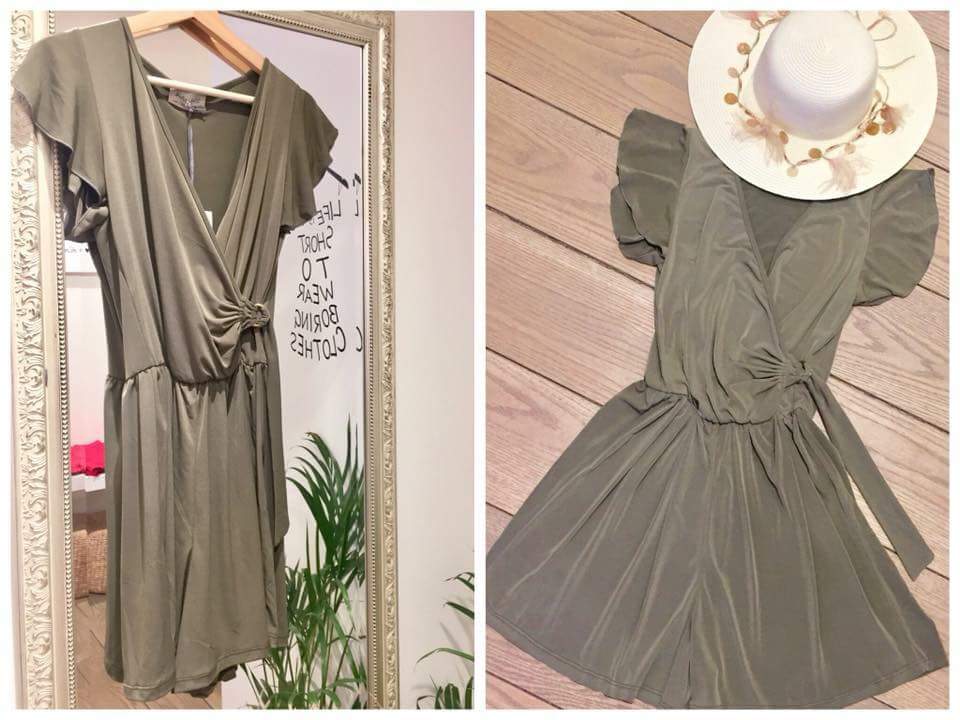 playsuit khaki