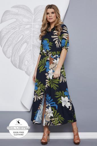 PREORDER robe longue boutonnee n870 k-design