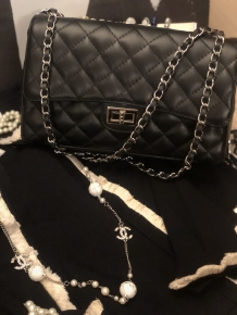 Chanel-stijl leren tas