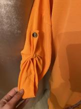 lange vest of blouse met driekwart mouw